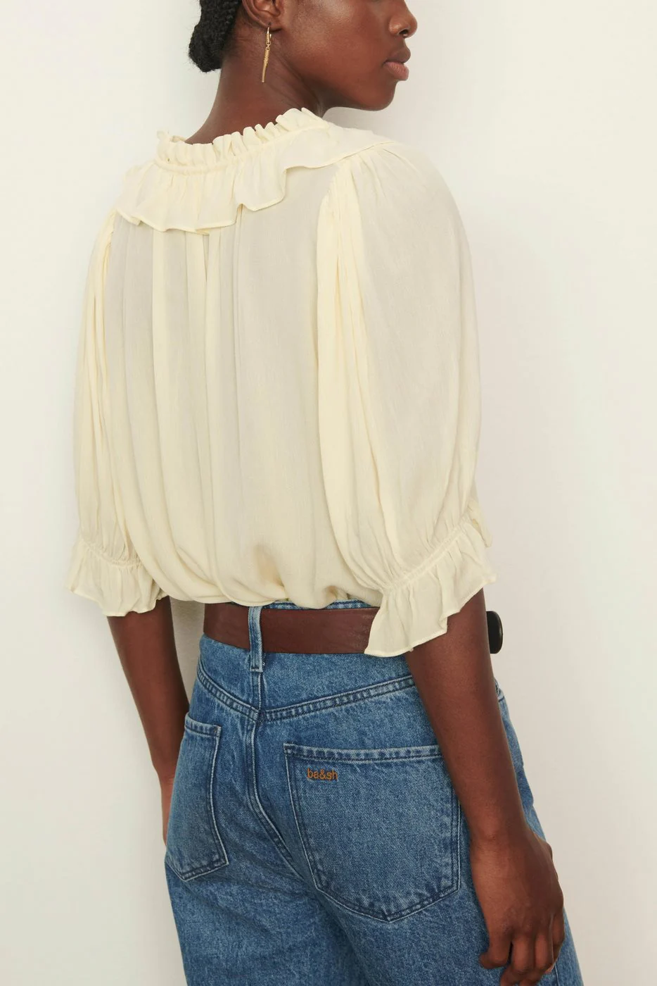 Blouse Naty - Vanille - Femme - Image 5