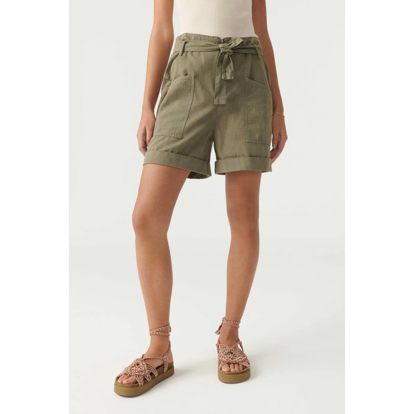 Short Dima - Kaki - Femme - Image 2