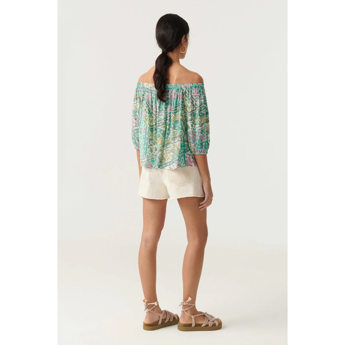 Top Fenji - Vert - Femme - Image 5