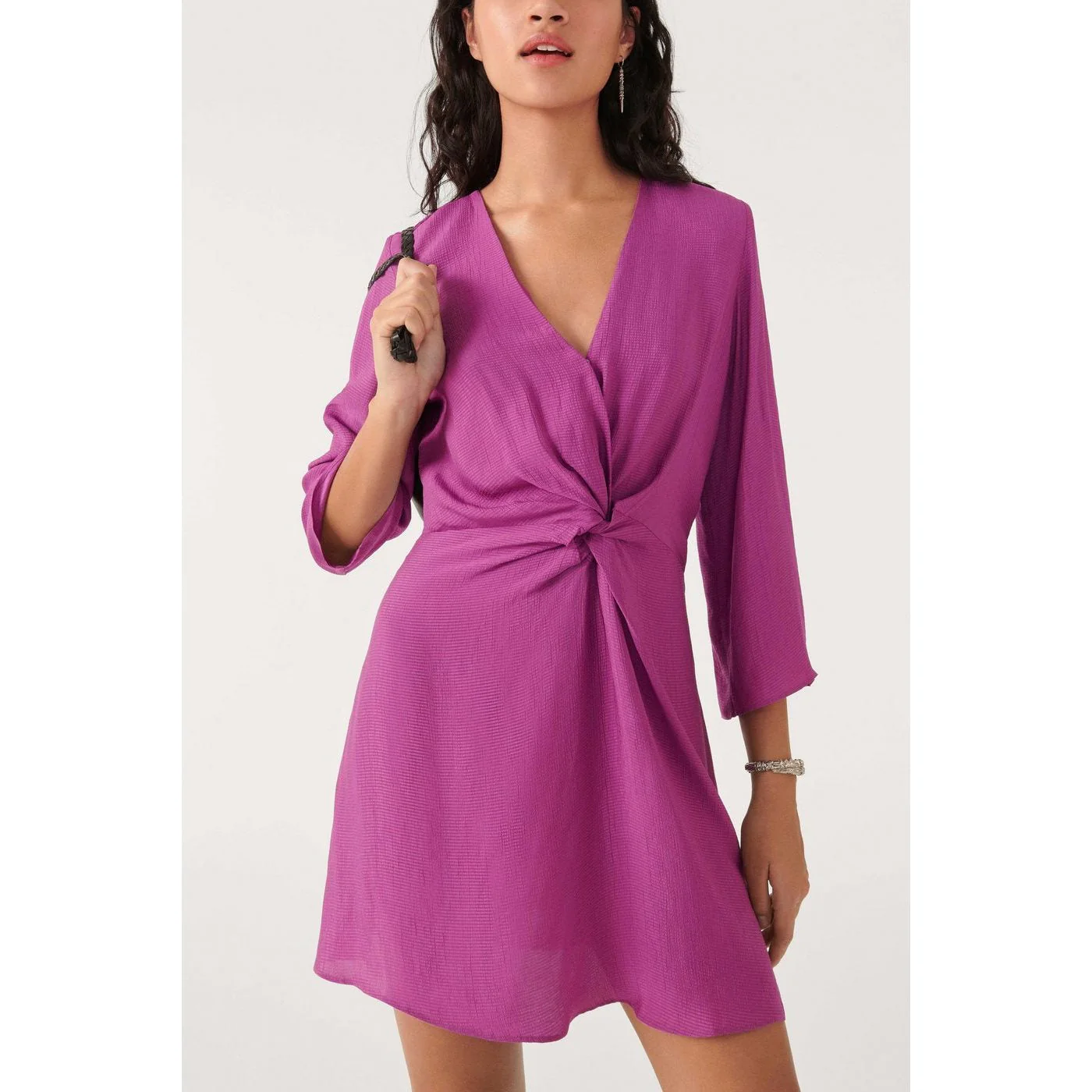 Robe Gothie - Violet - Femme - Image 2