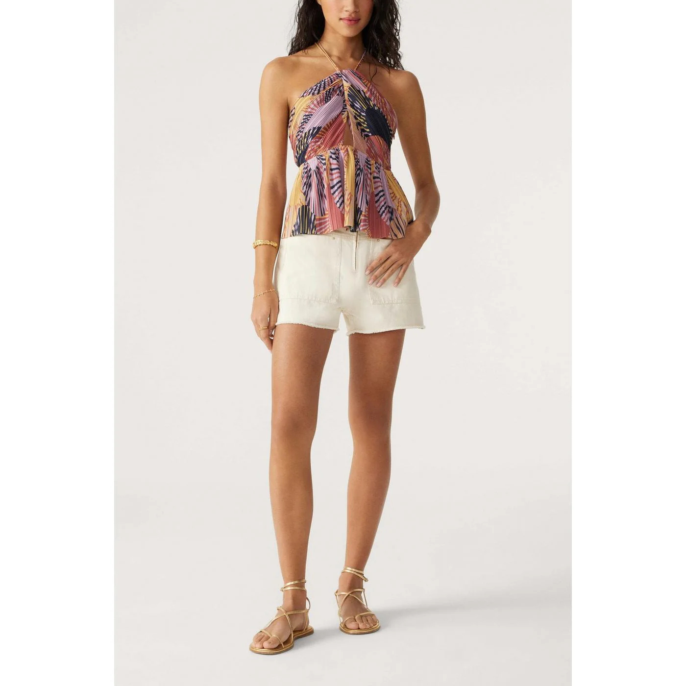 Top Nellie - Ocre - Femme - Image 2