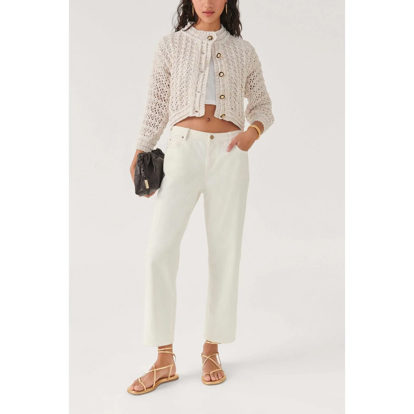 Cardigan Novela - Ecru - Femme - Image 2