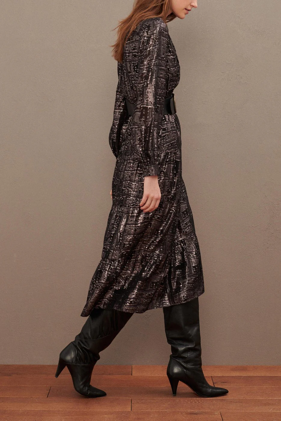 Robe Sophie - Noir - Femme - Image 3