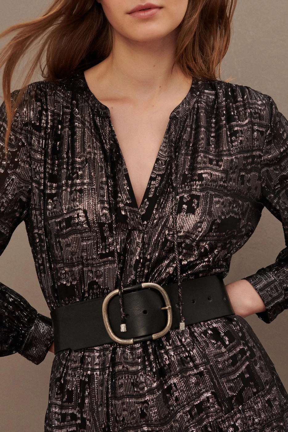 Robe Sophie - Noir - Femme - Image 4