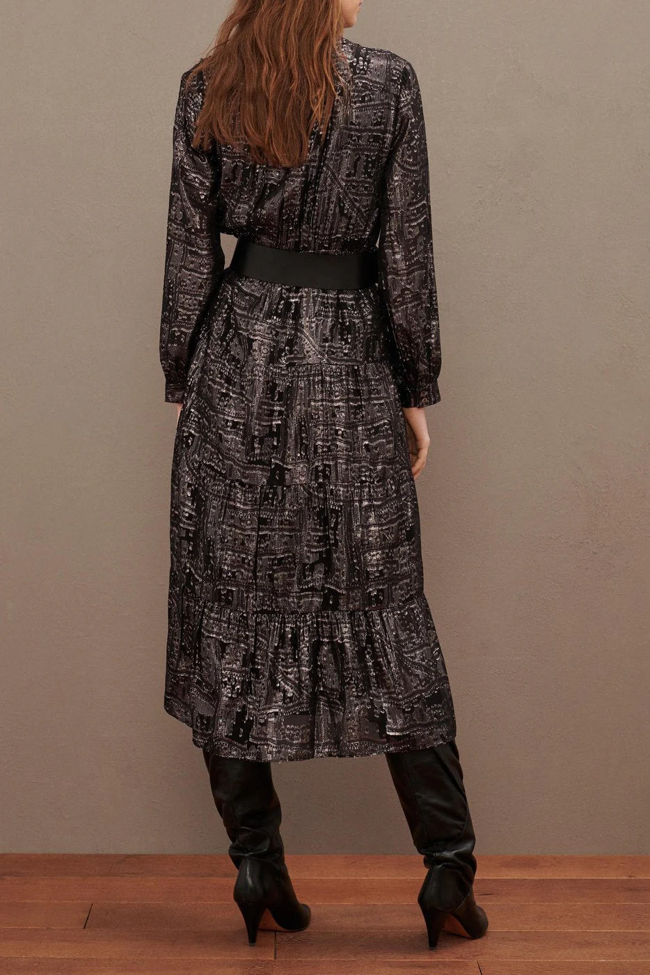 Robe Sophie - Noir - Femme - Image 5