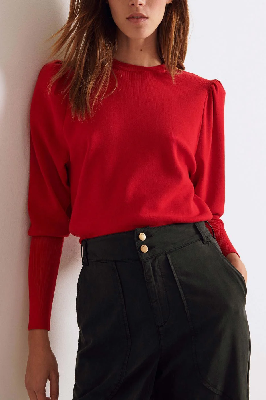 Pull Sady - Rouge - Femme - Image 2