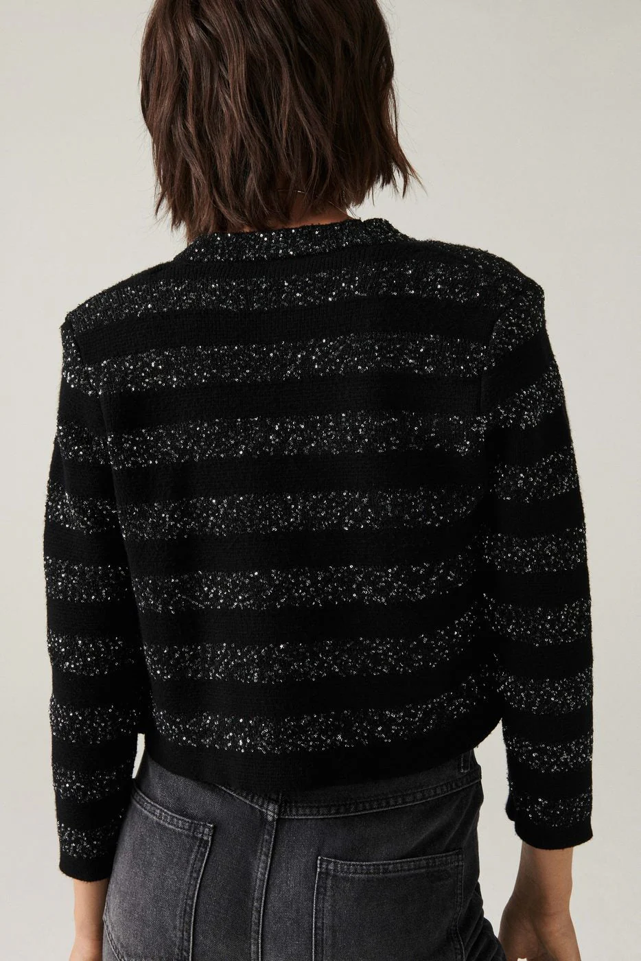 Cardigan Trevis - Noir - Femme - Image 3