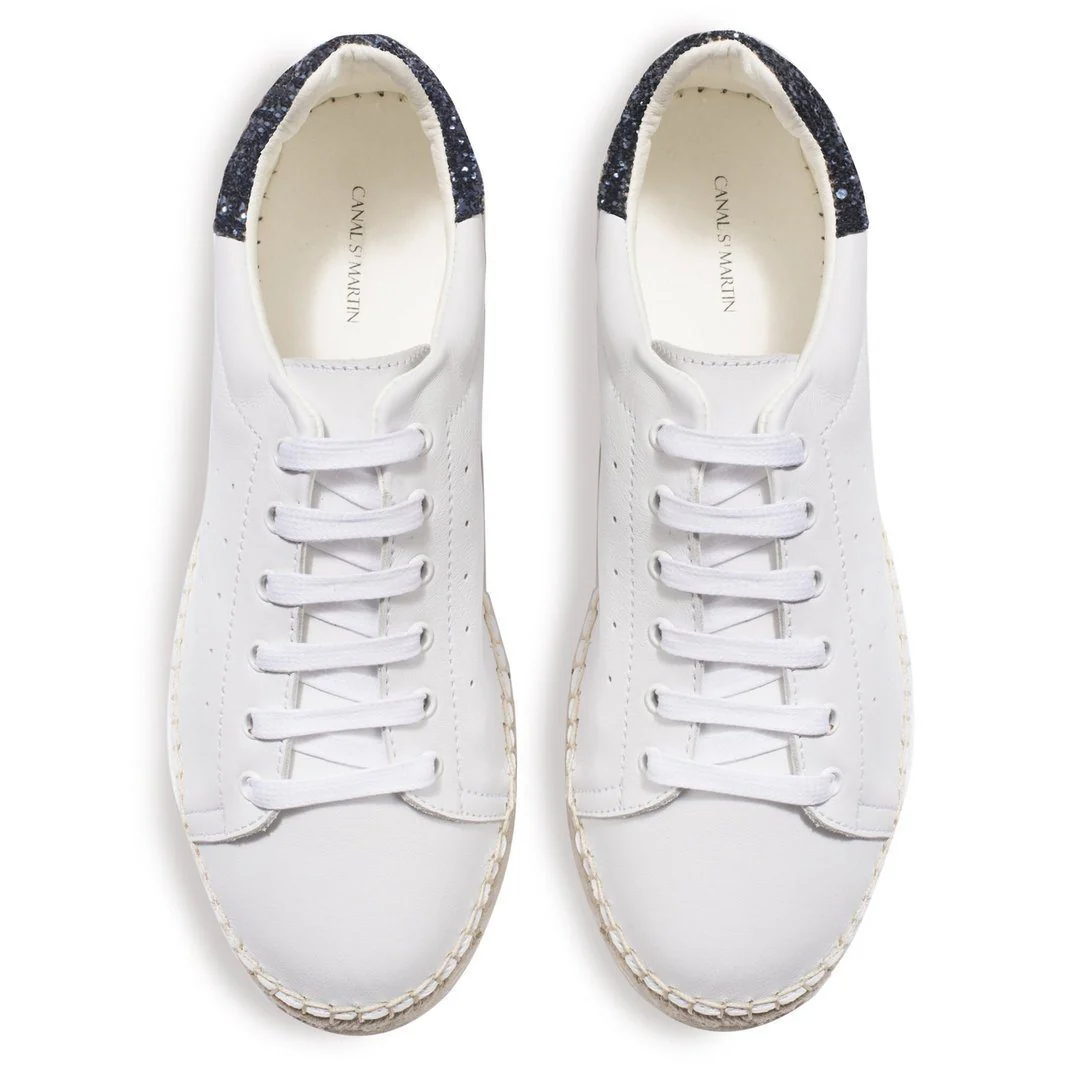 Baskets Lancry - Glitter Bleu - Femme - Image 4