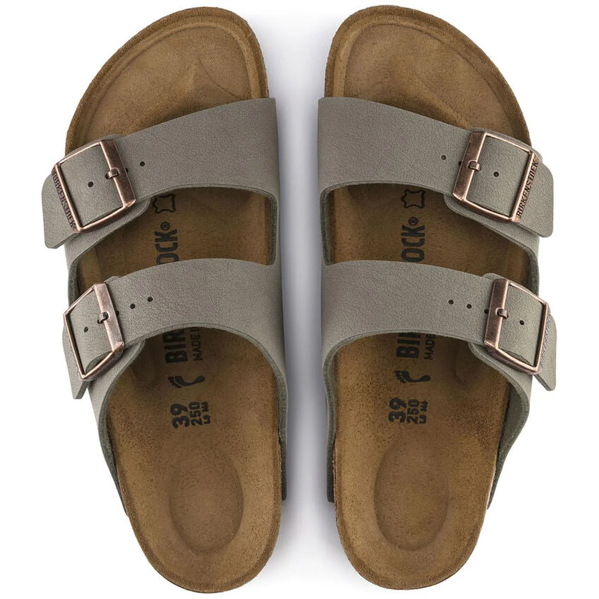 Birkenstock - Sandales Arizona Bfbc - Gris - Unisexe - Image 2