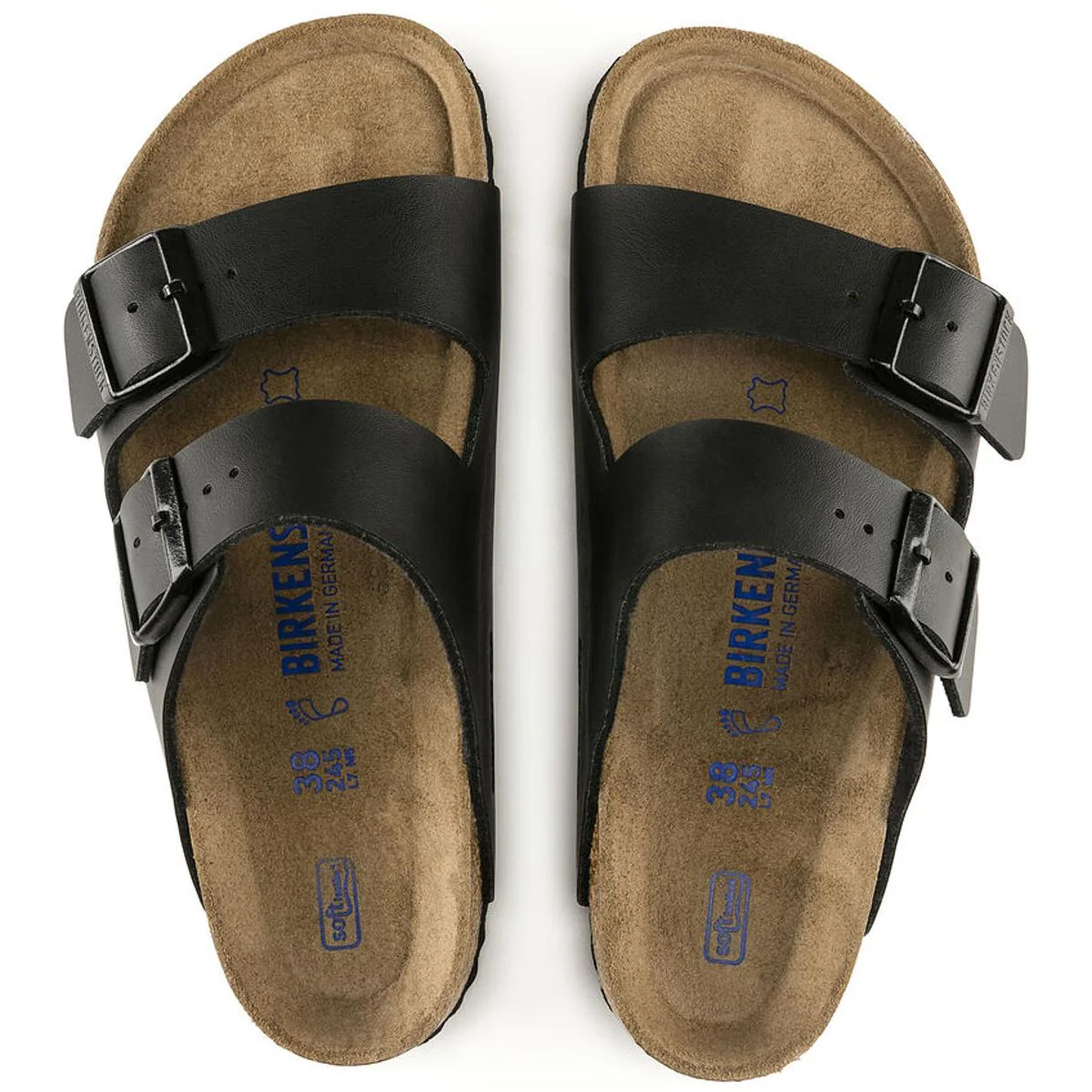 Birkenstock - Sandales Arizona Bf Sfb - Noir - Unisexe - Image 2