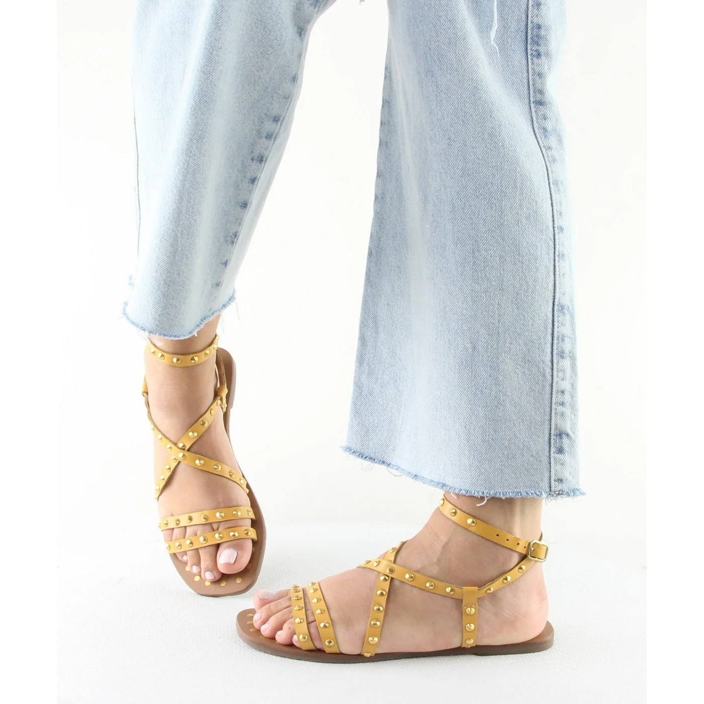Sandales Belen - Jaune - Biscote - Image 2