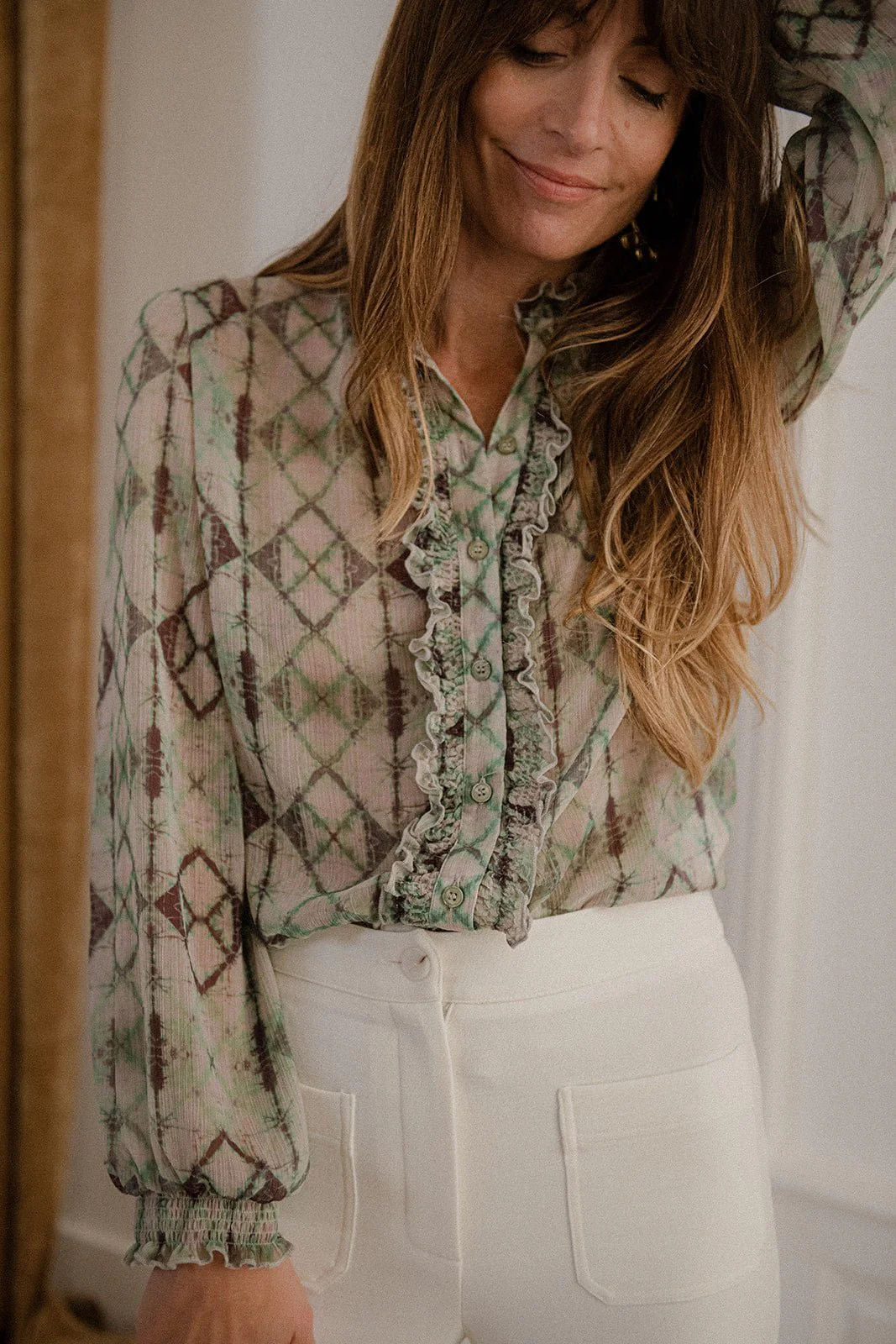 Blouse Agathe Wild Tie And Dye - Multicolor - Image 2