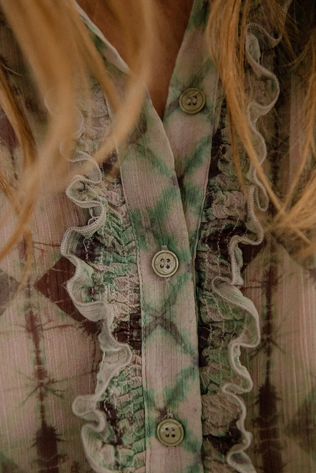 Blouse Agathe Wild Tie And Dye - Multicolor - Image 4