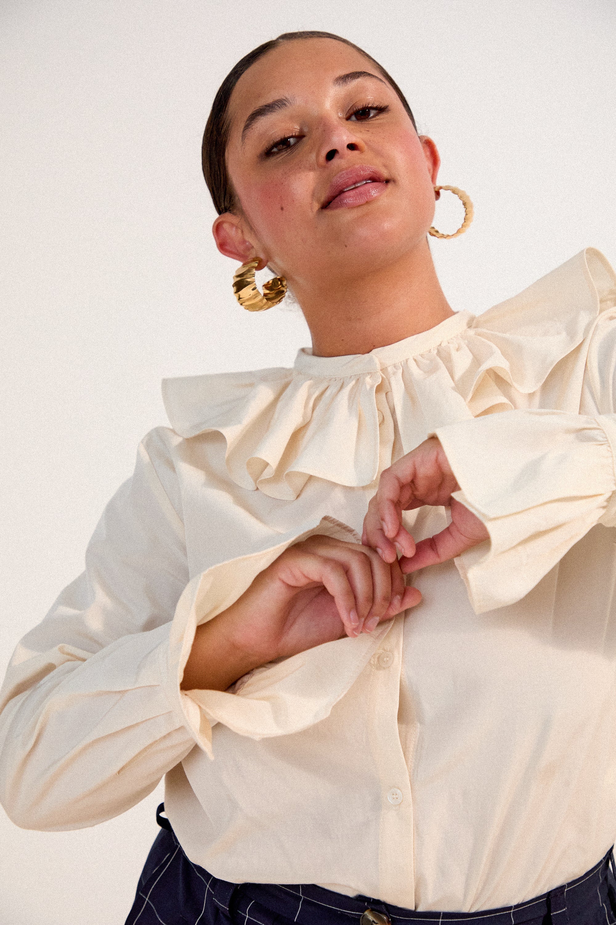 Blouse Figaro - Ecru - Image 2