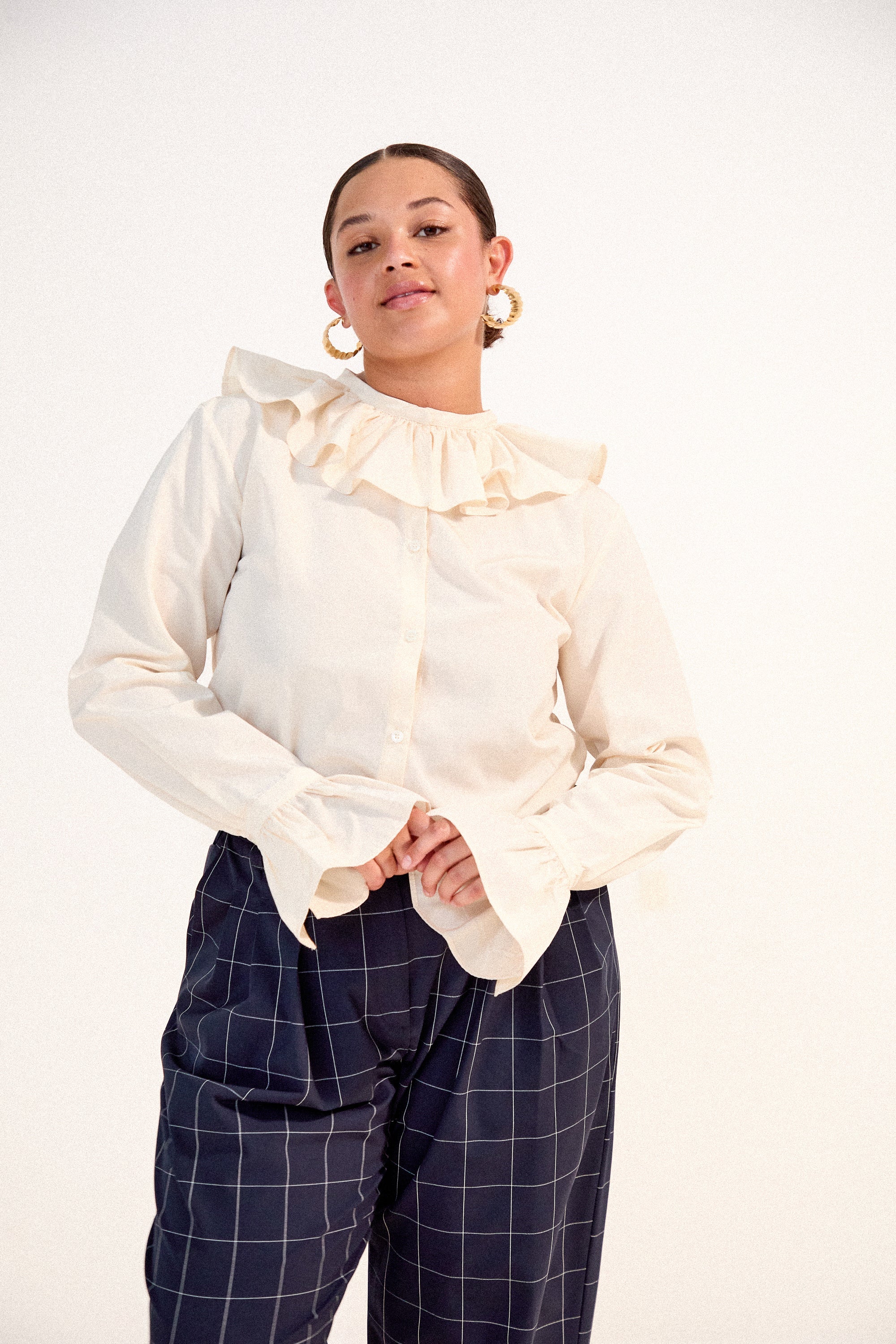 Blouse Figaro - Ecru - Image 3