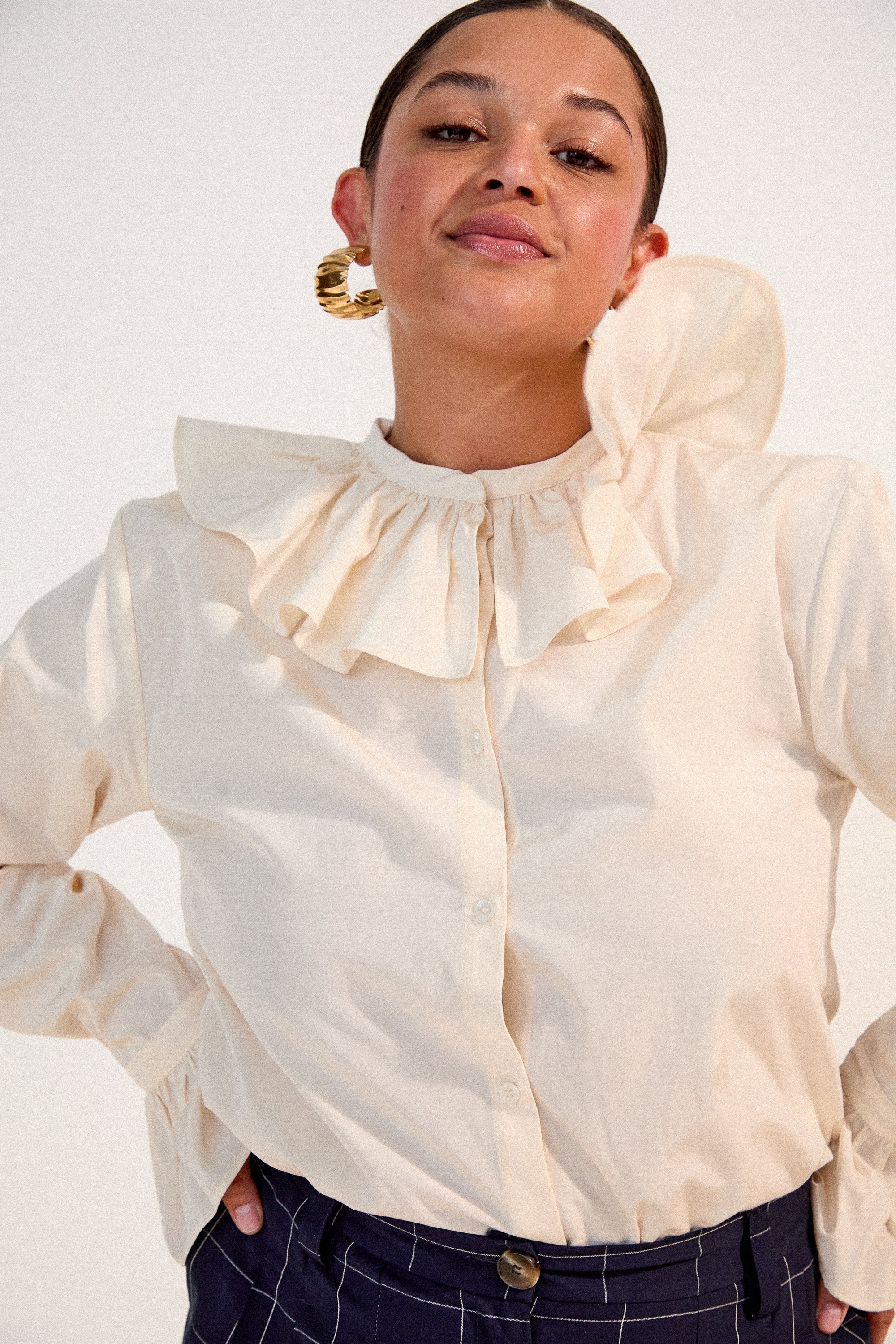 Blouse Figaro - Ecru - Image 4