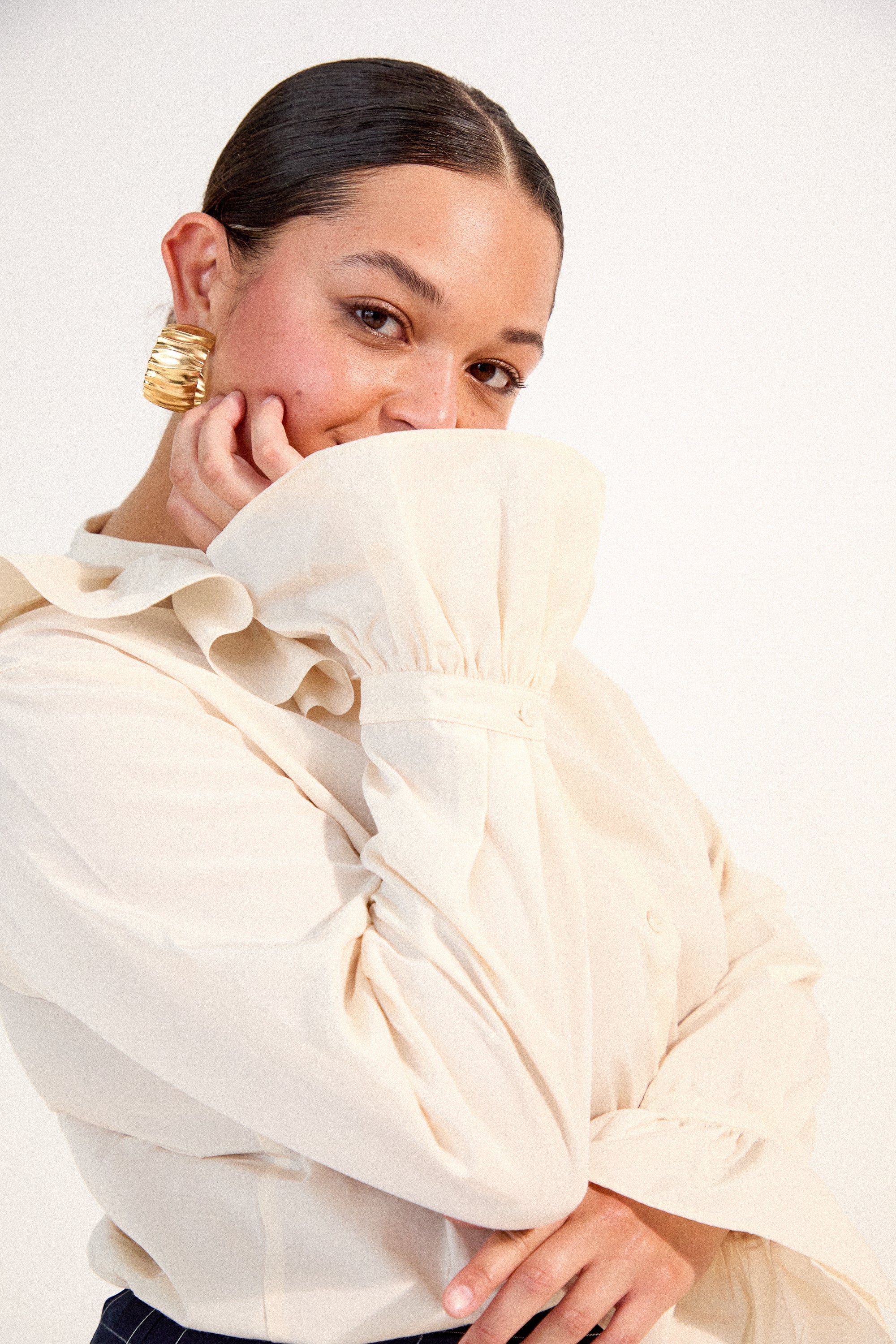 Blouse Figaro - Ecru - Image 5