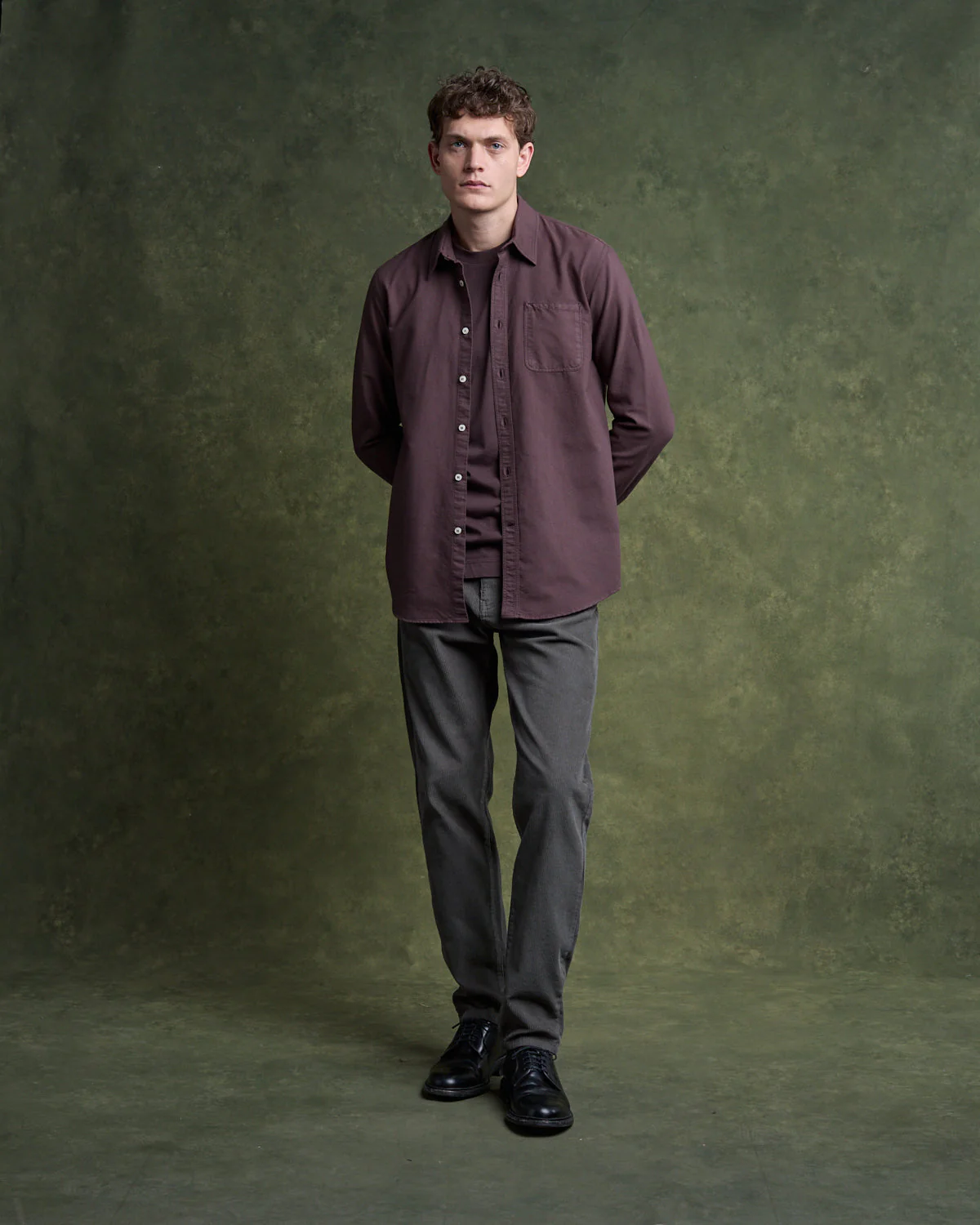 Chemise Ml Gloria - Marron Coca - Image 3