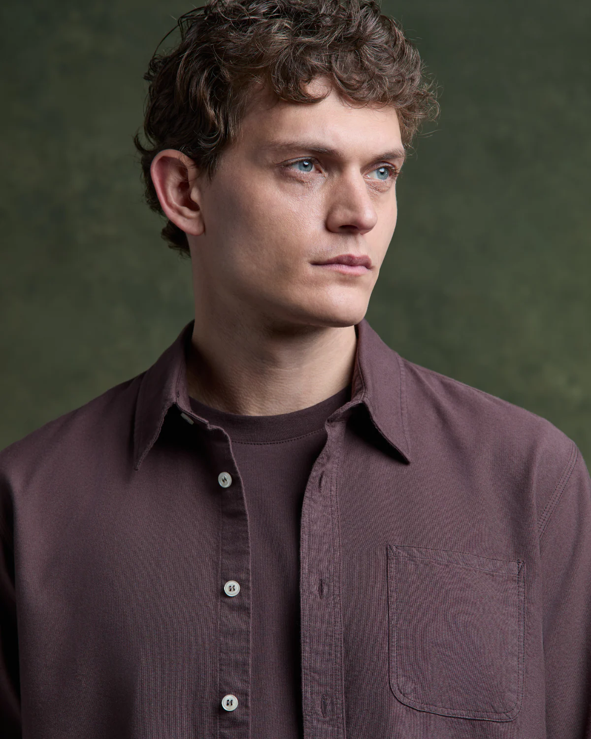 Chemise Ml Gloria - Marron Coca - Image 5
