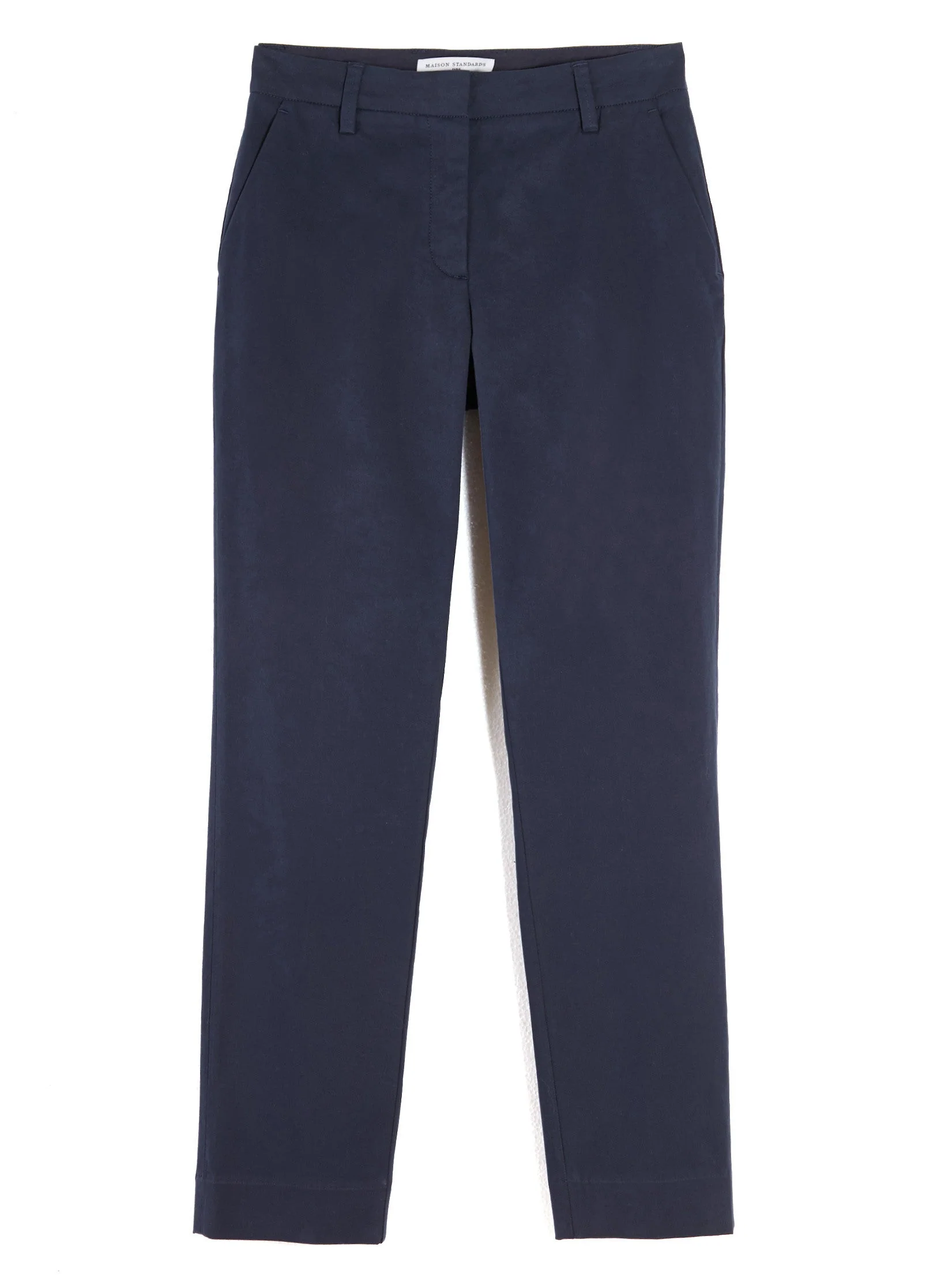 Maison Standards - Chino Coton Léger - Bleu - Femme - Image 5