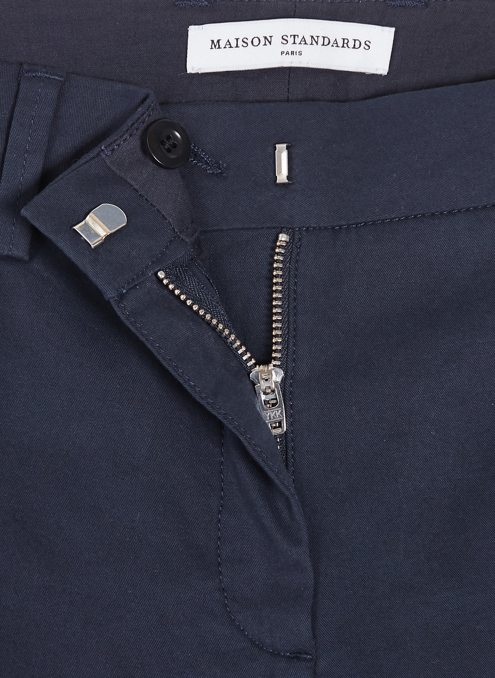 Maison Standards - Chino Coton Léger - Bleu - Femme - Image 7