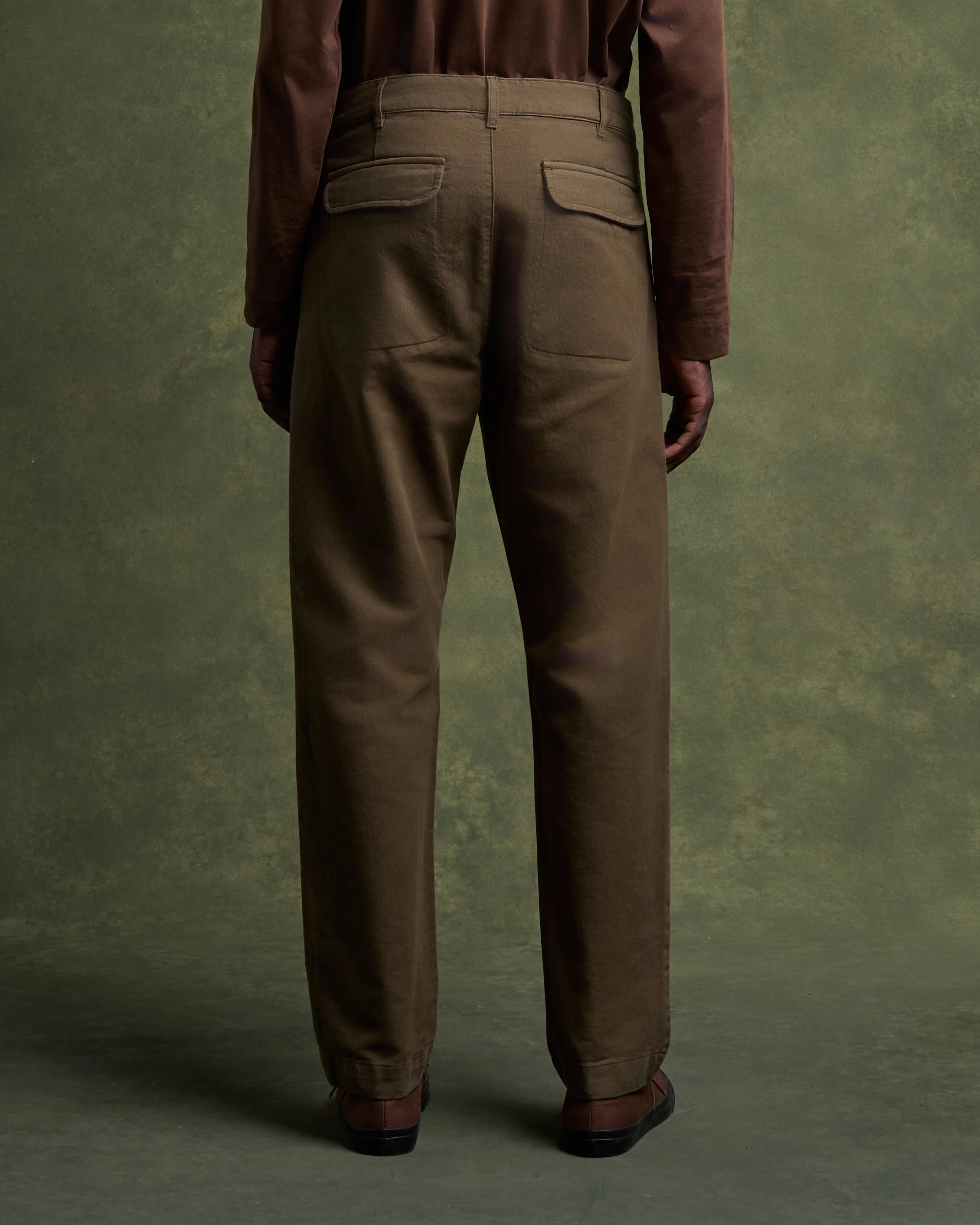 Pantalon Casual Diego Twill - Vert Jeep - Image 4
