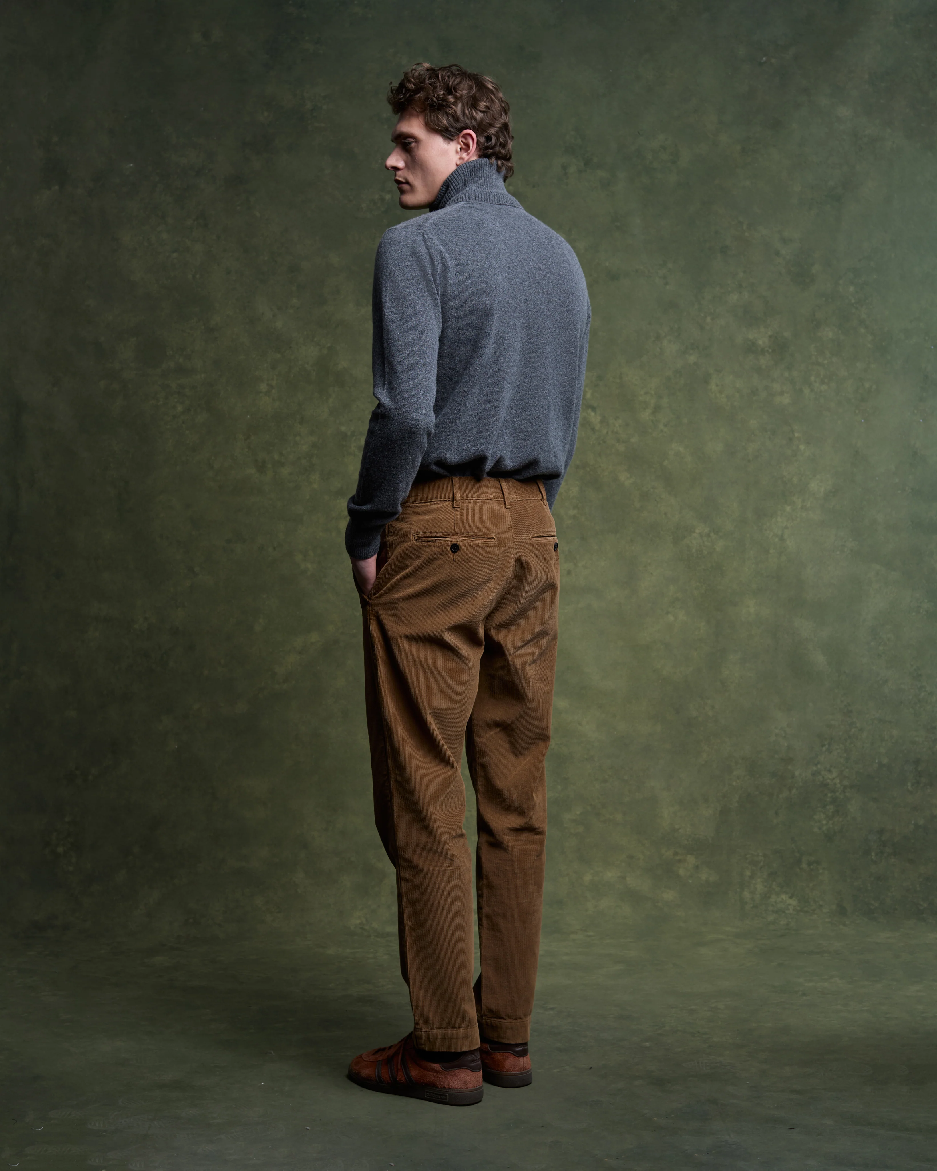 Chino Emerson Velours - Camel - Image 4