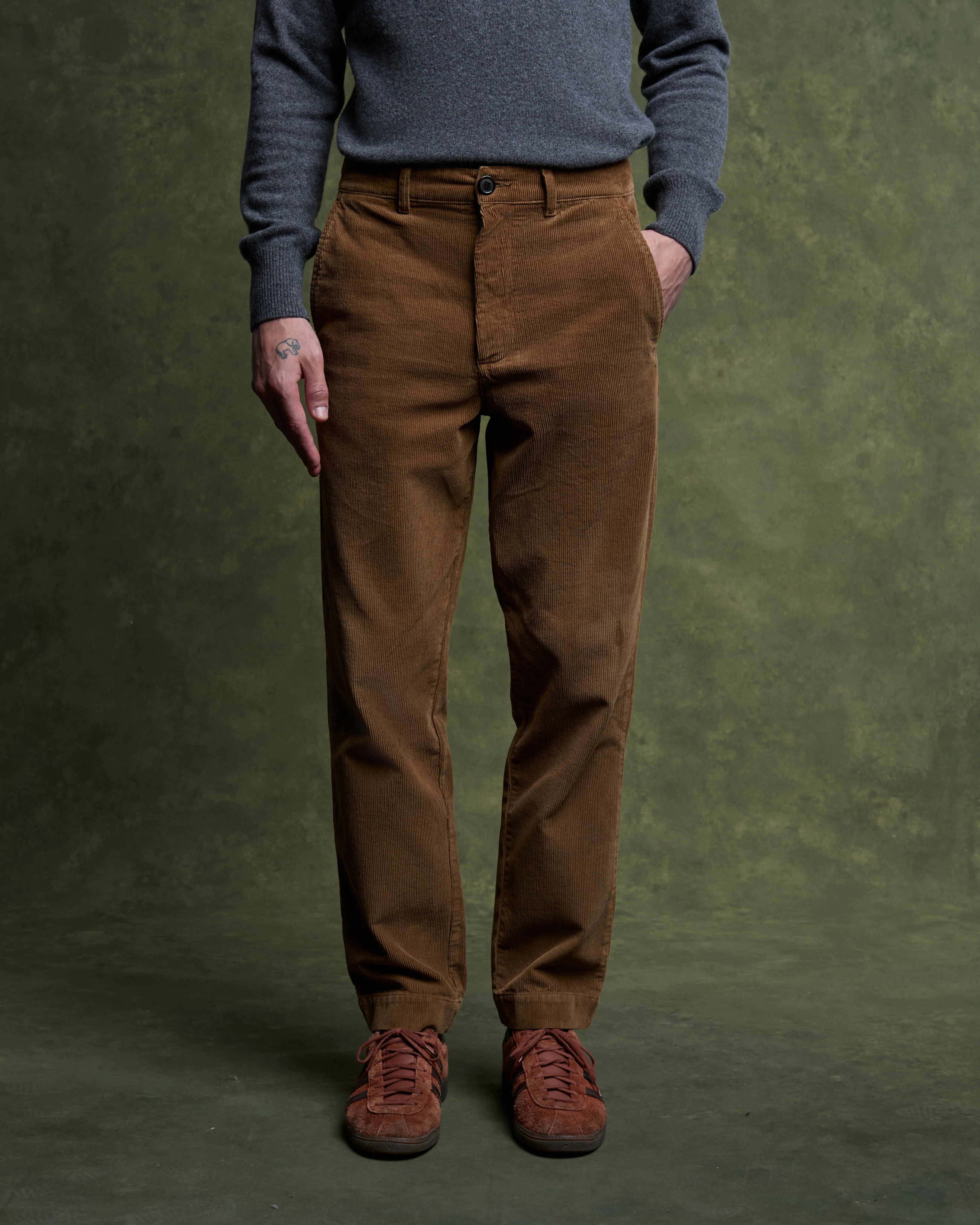 Chino Emerson Velours - Camel - Image 5