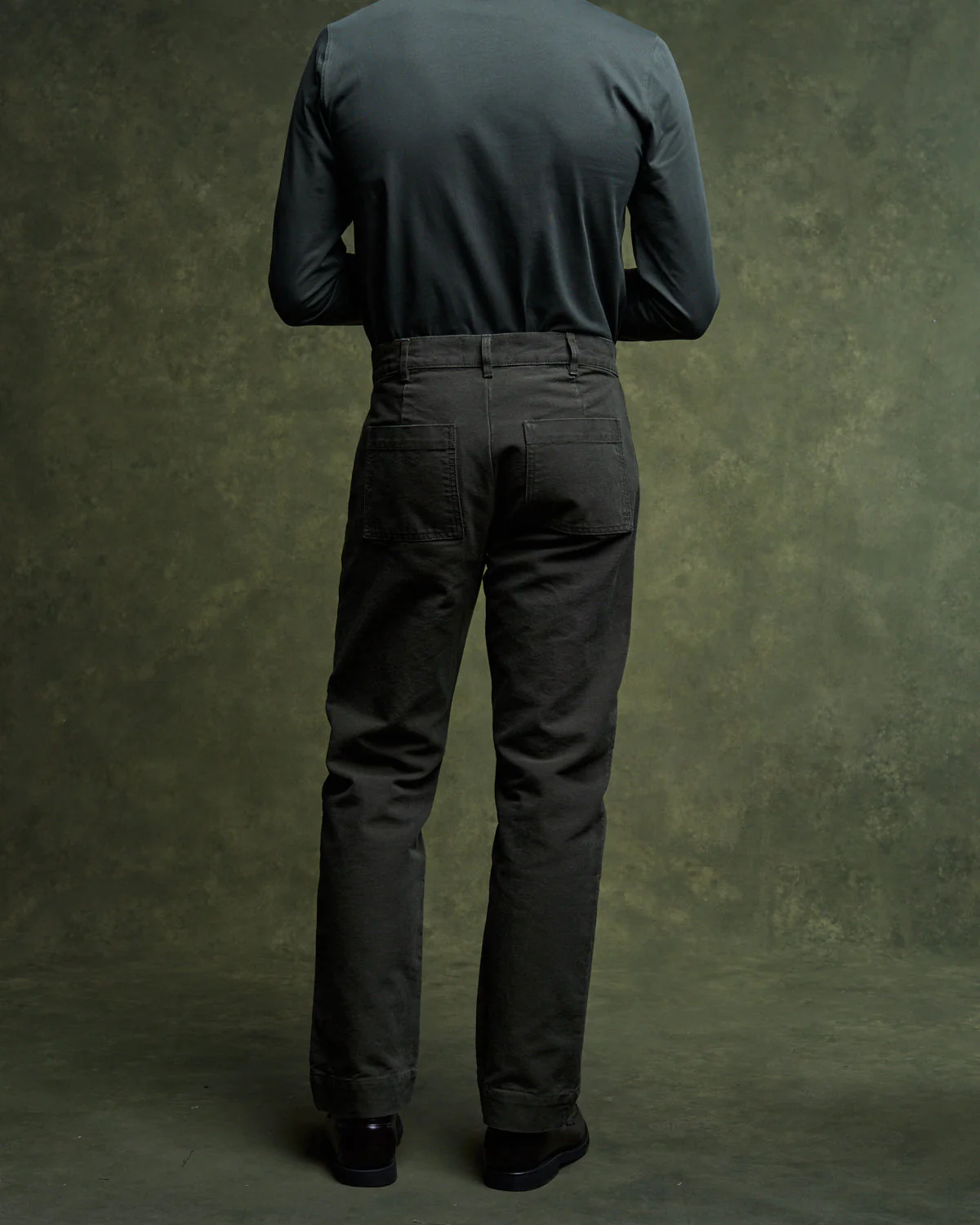 Pantalon Casual Gabin - Vert Chasse - Image 5