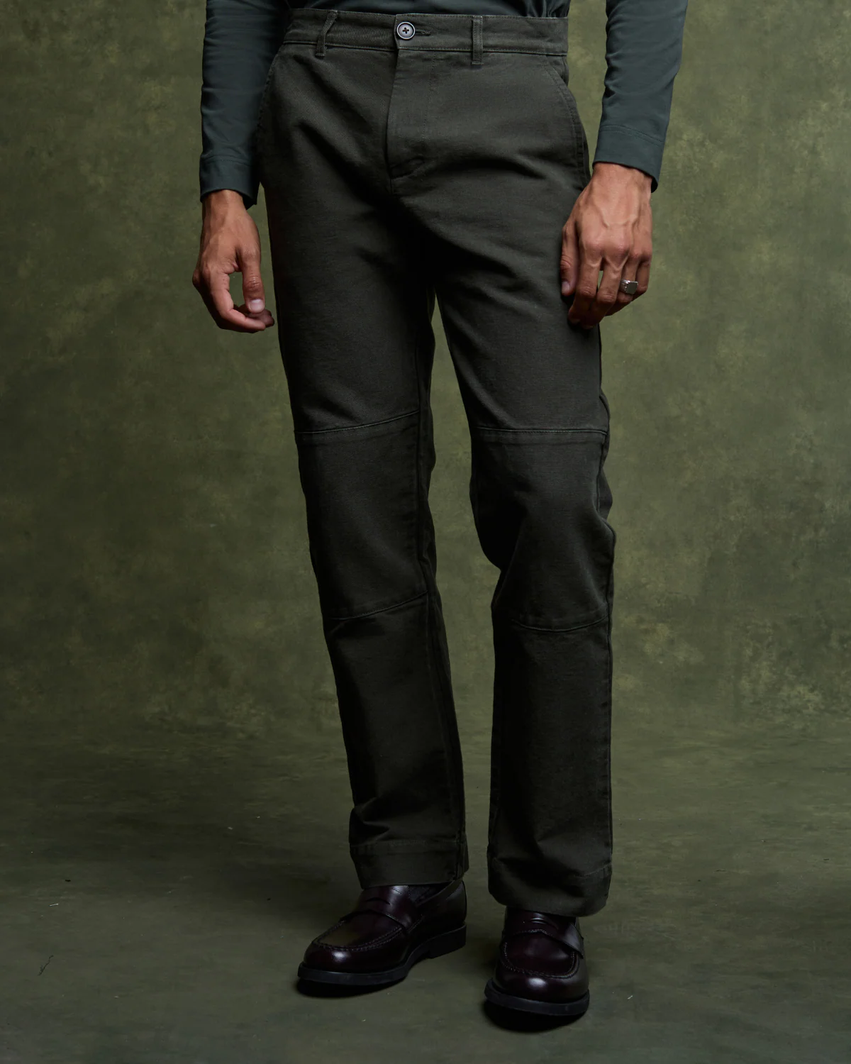Pantalon Casual Gabin - Vert Chasse - Image 6