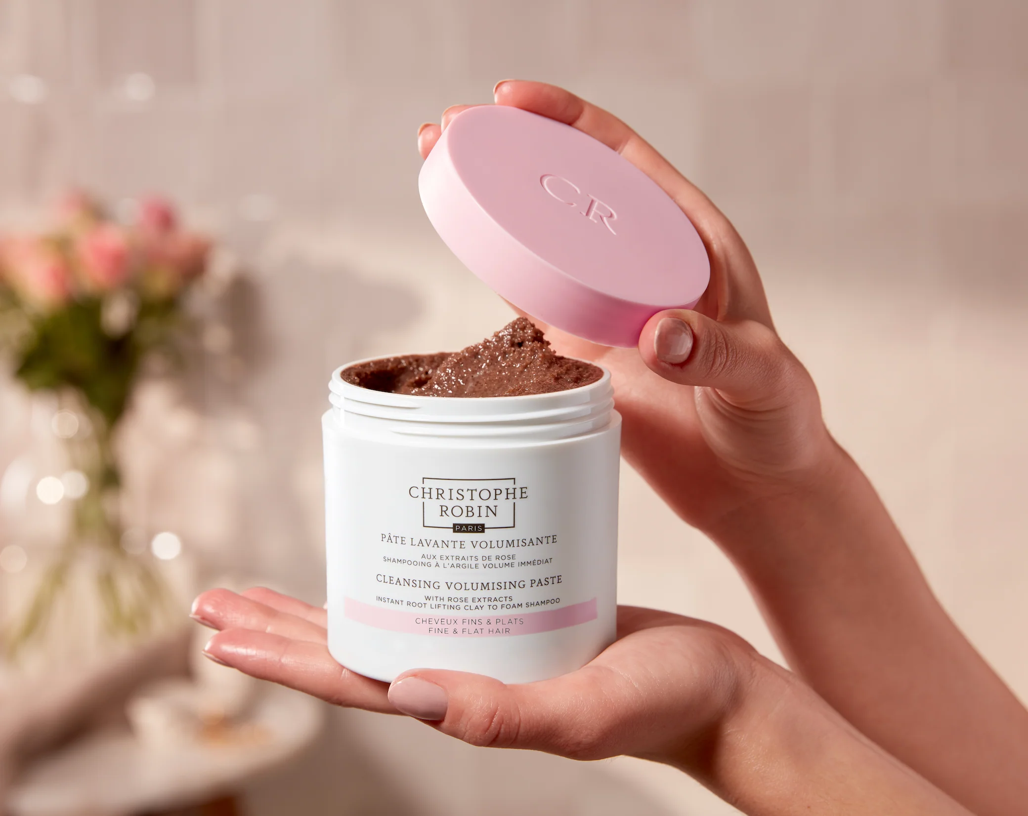 Pâte Lavante Volumisante Aux Extraits De Rose - Image 2