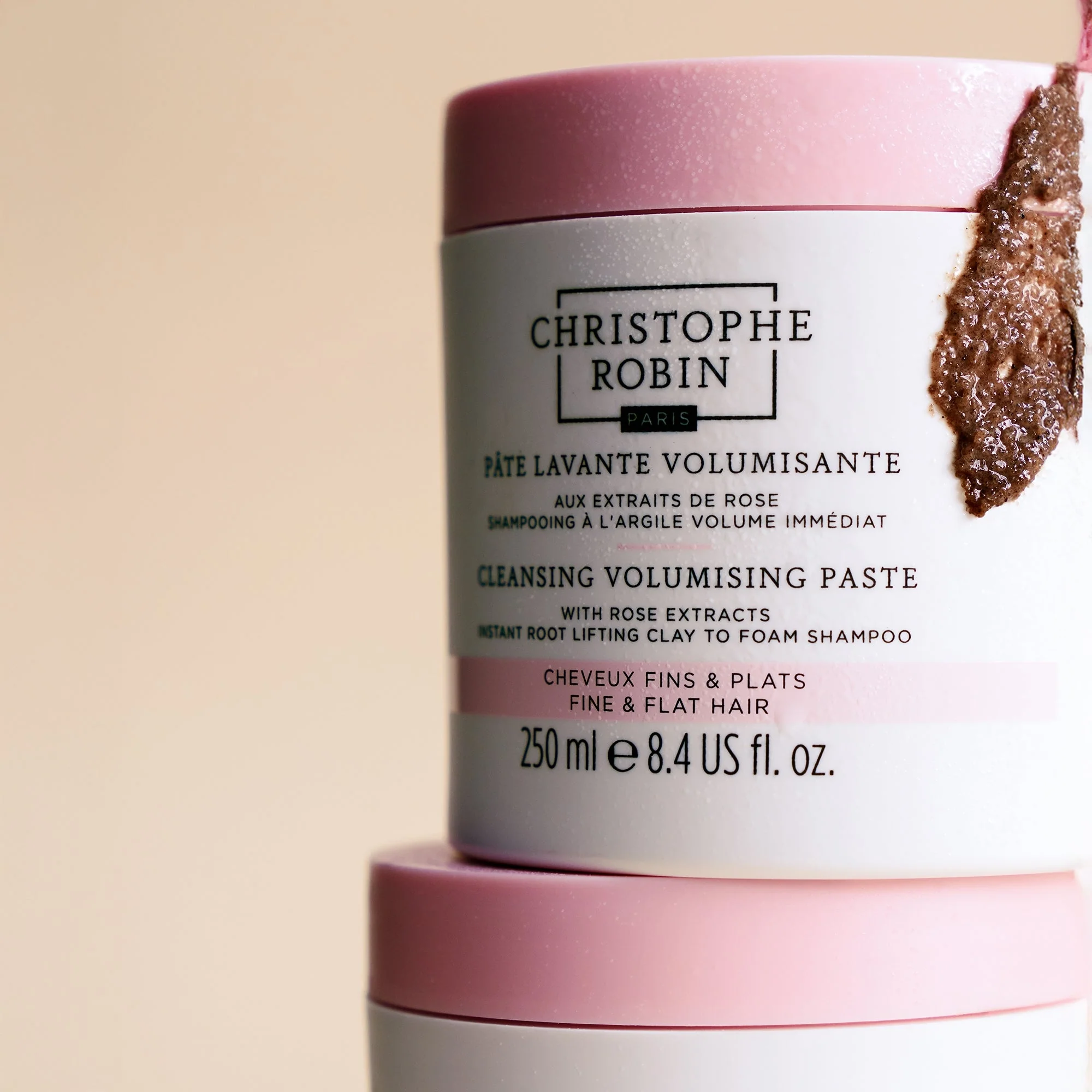 Pâte Lavante Volumisante Aux Extraits De Rose - 75Ml - Image 2