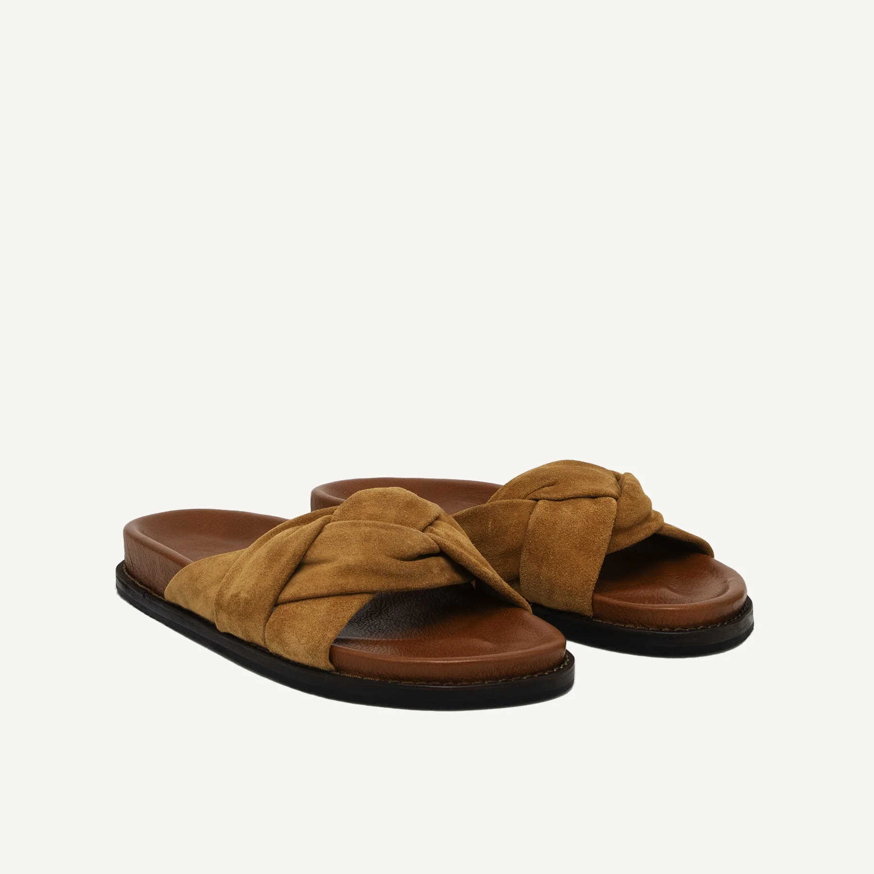Sandales Cuir Jeannette Pecan - Image 3