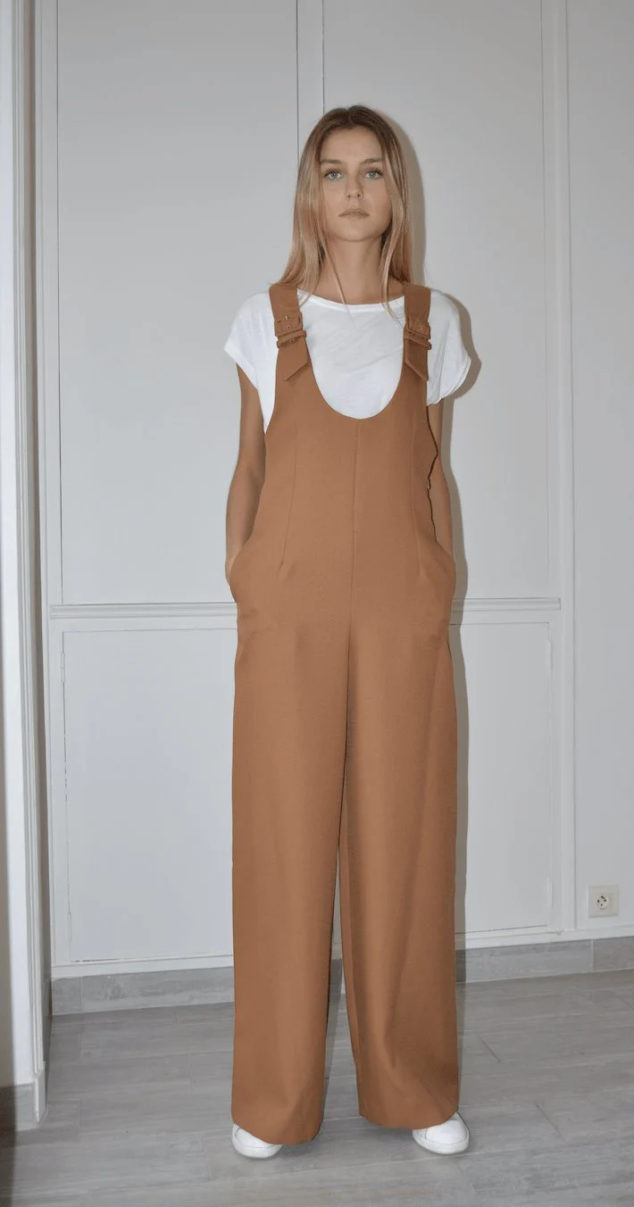 Paul & Joe Sister - Combinaison Geraldyn Camel - Femme - Image 3