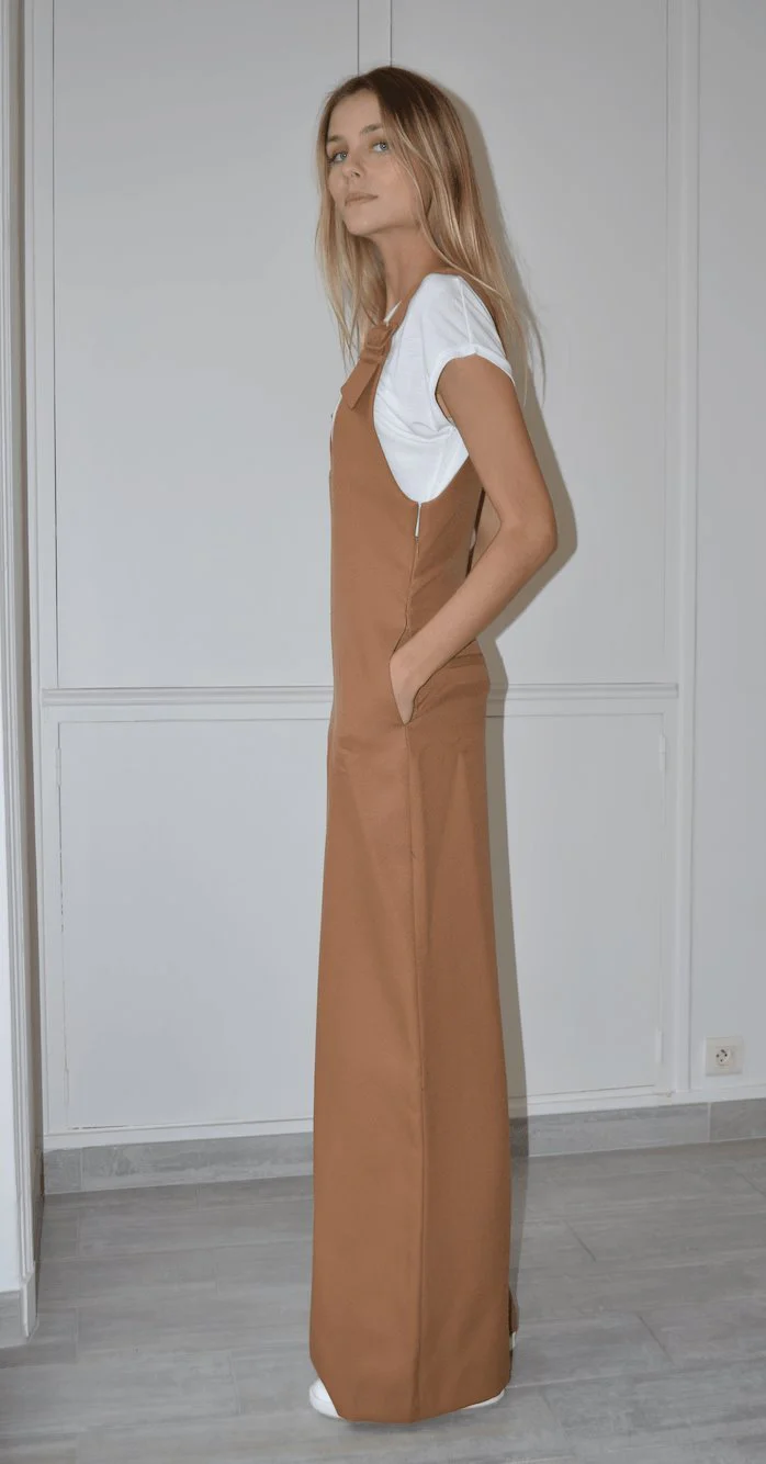 Paul & Joe Sister - Combinaison Geraldyn Camel - Femme - Image 4
