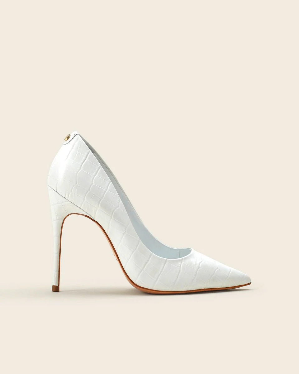 Escarpins Aelia2 - Blanc - Image 2