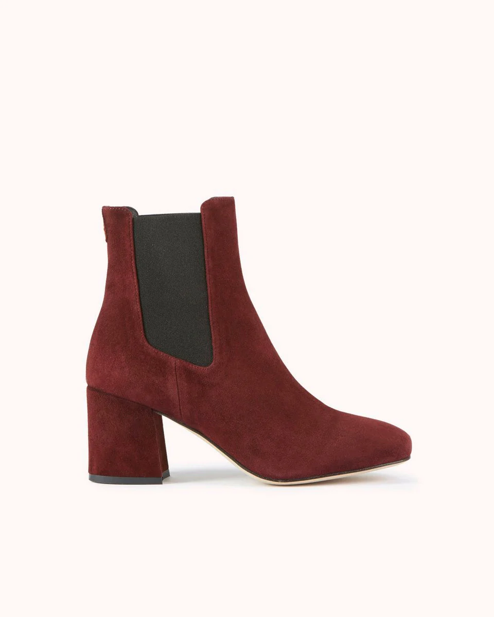 Bottines Chelsea En Lacado - Bordeaux - Image 2