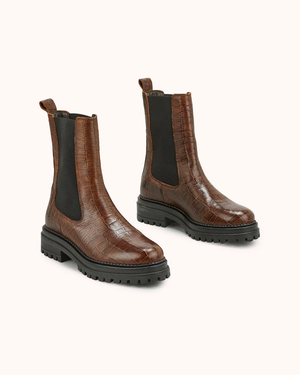 Bottines Felici2 - Cognac - Image 2