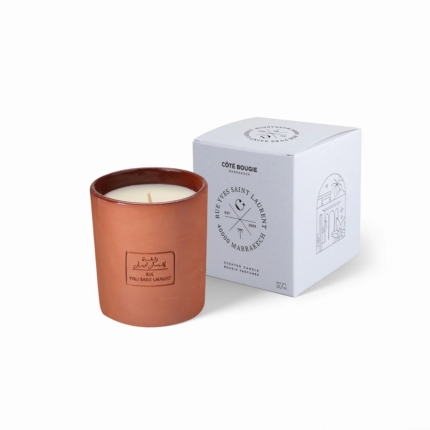Bougie 40000 - Rue Yves Saint Laurent - Terracotta - Image 5