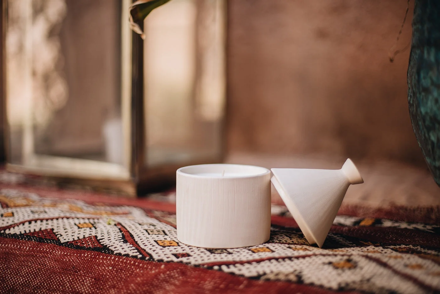Bougie Tajine - Gingembre - Blanc - Image 2
