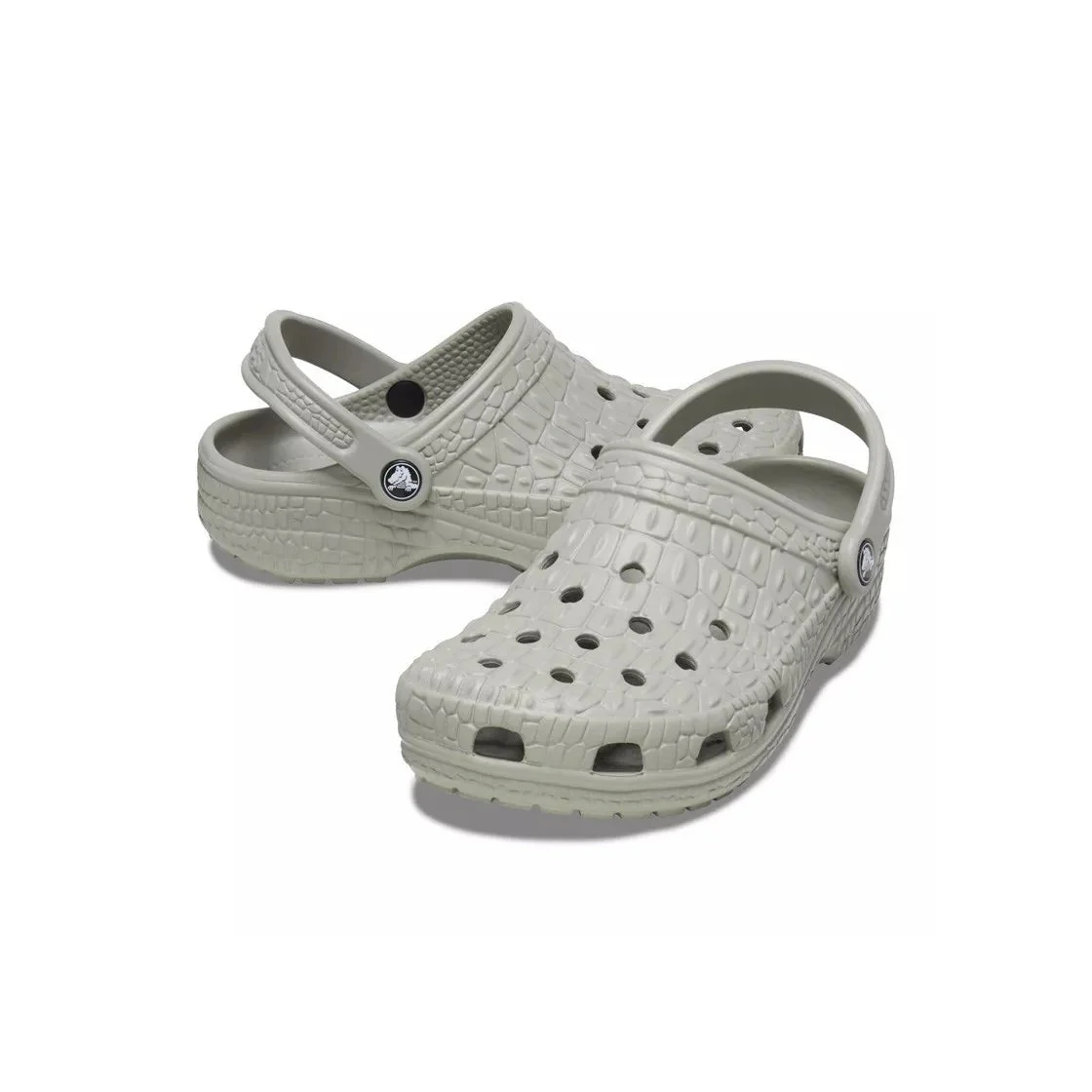 Sandales Classic Crocskin Clog - Olive - Image 2