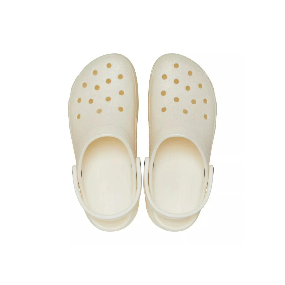 Sandales Crocs Classic Plateform Glitter - Blanc - Image 3
