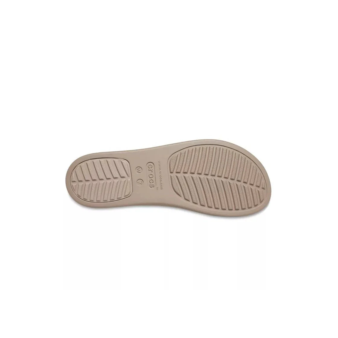 Sandales Crocs Brooklyn Snakelow Wdg - Beige - Image 5