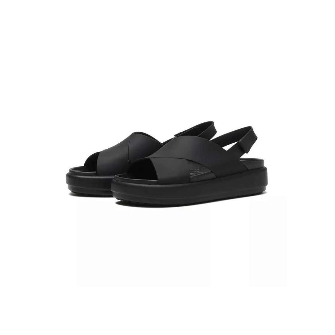 Sandales Brooklyn Luxe Cross Strap - Noir - Image 3