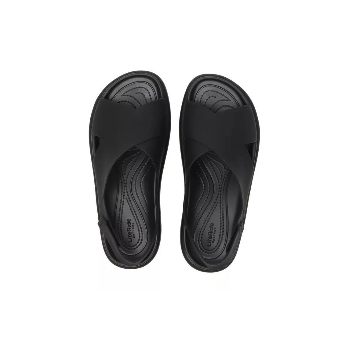 Sandales Brooklyn Luxe Cross Strap - Noir - Image 4