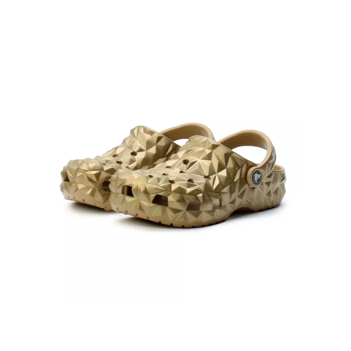 Sandales Crocs Classic Metallic Geometric - Or - Image 2