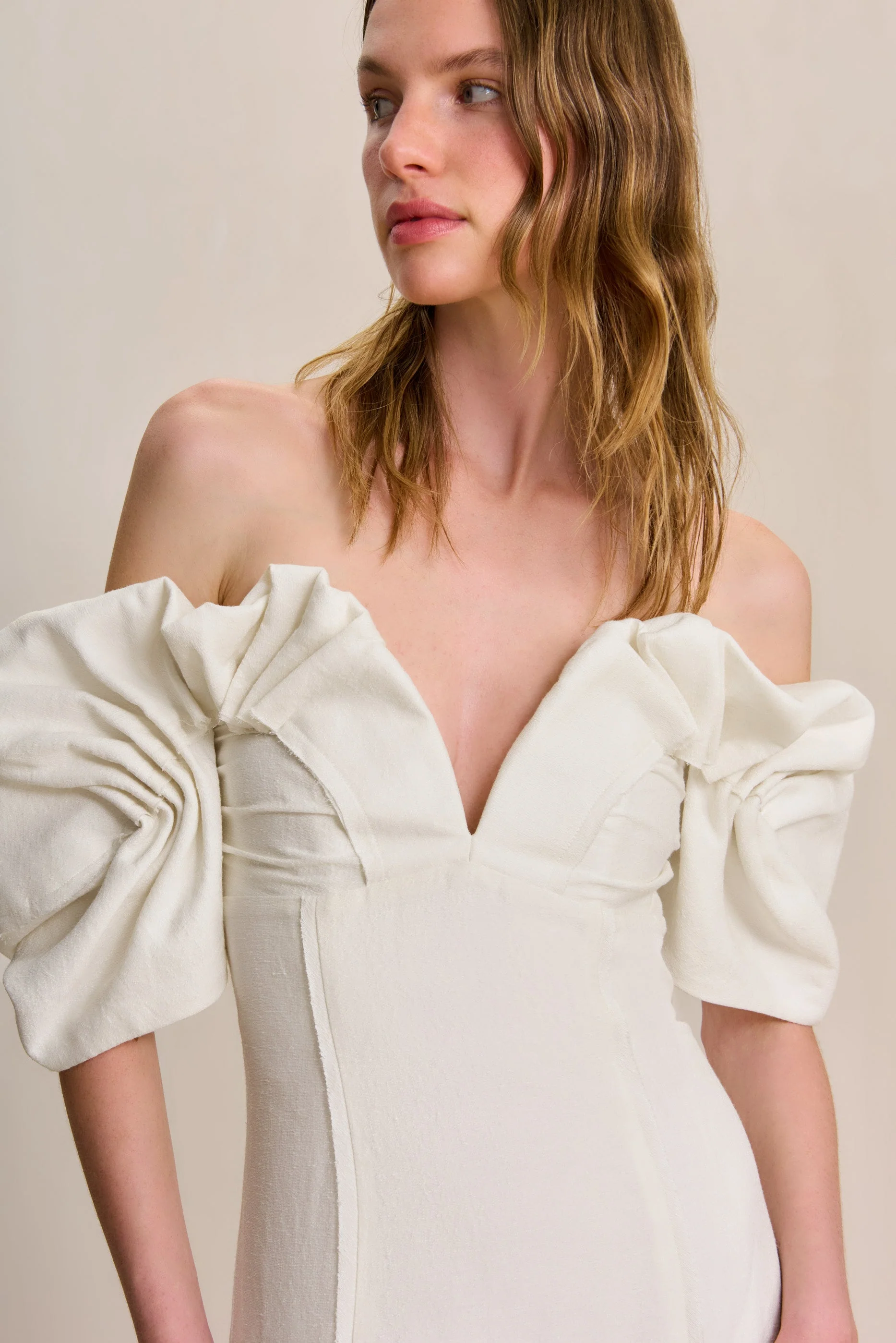 Robe Muna - Off White - Image 2