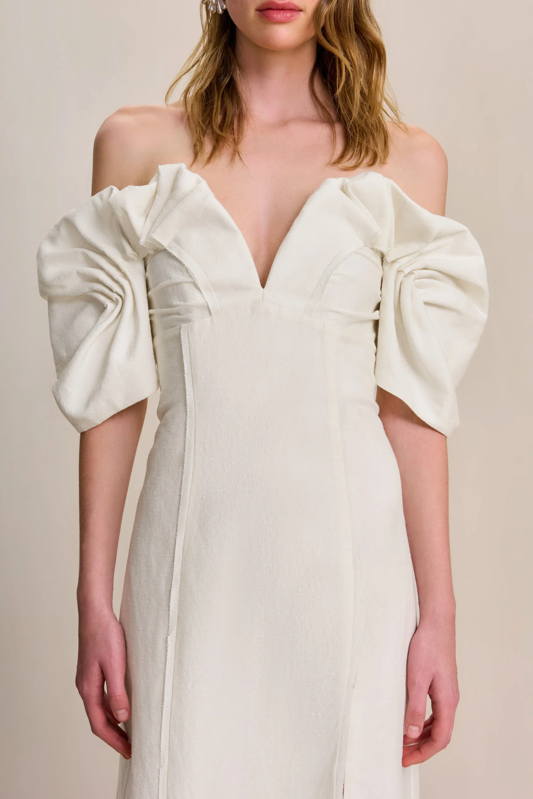 Robe Muna - Off White - Image 3