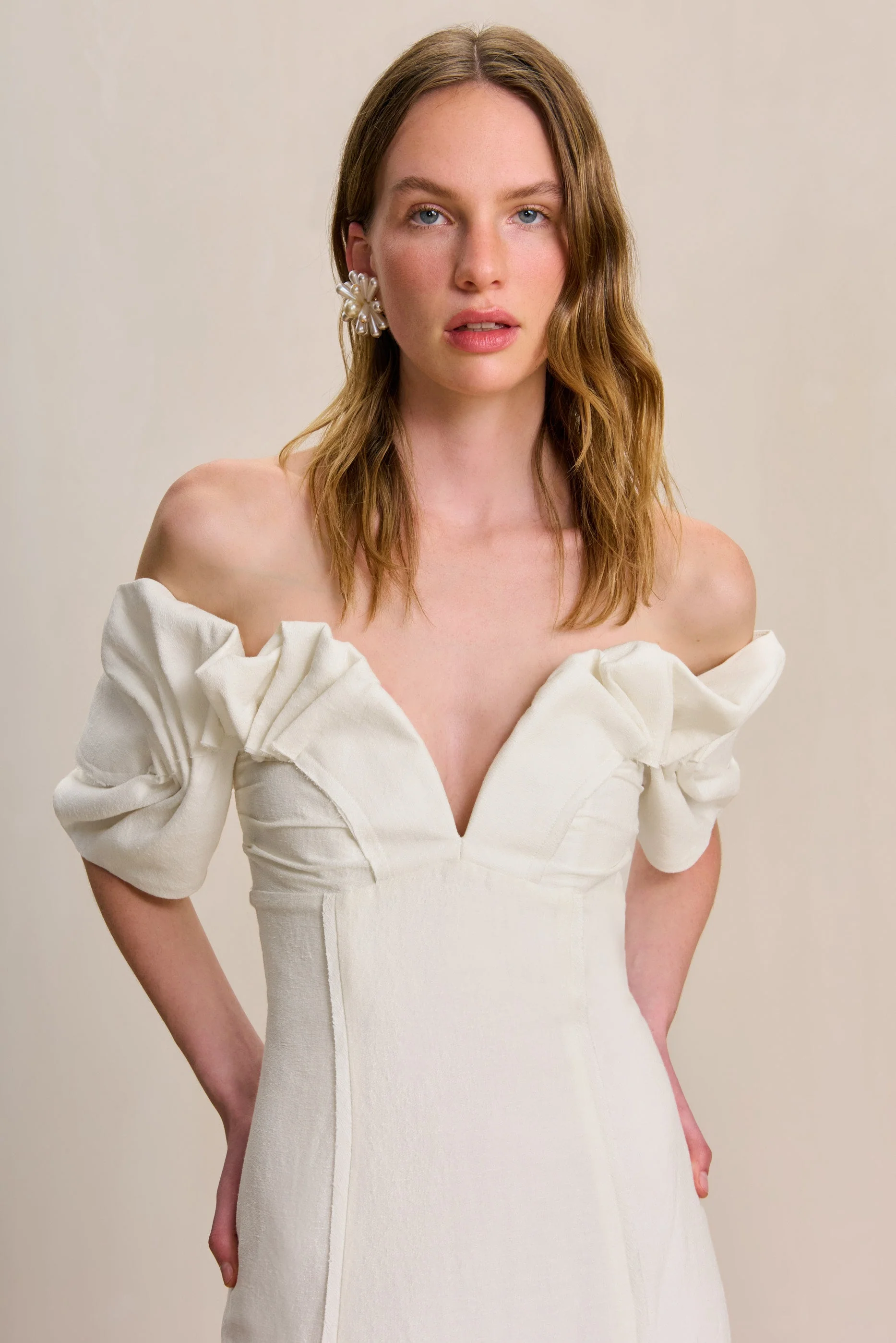 Robe Muna - Off White - Image 5