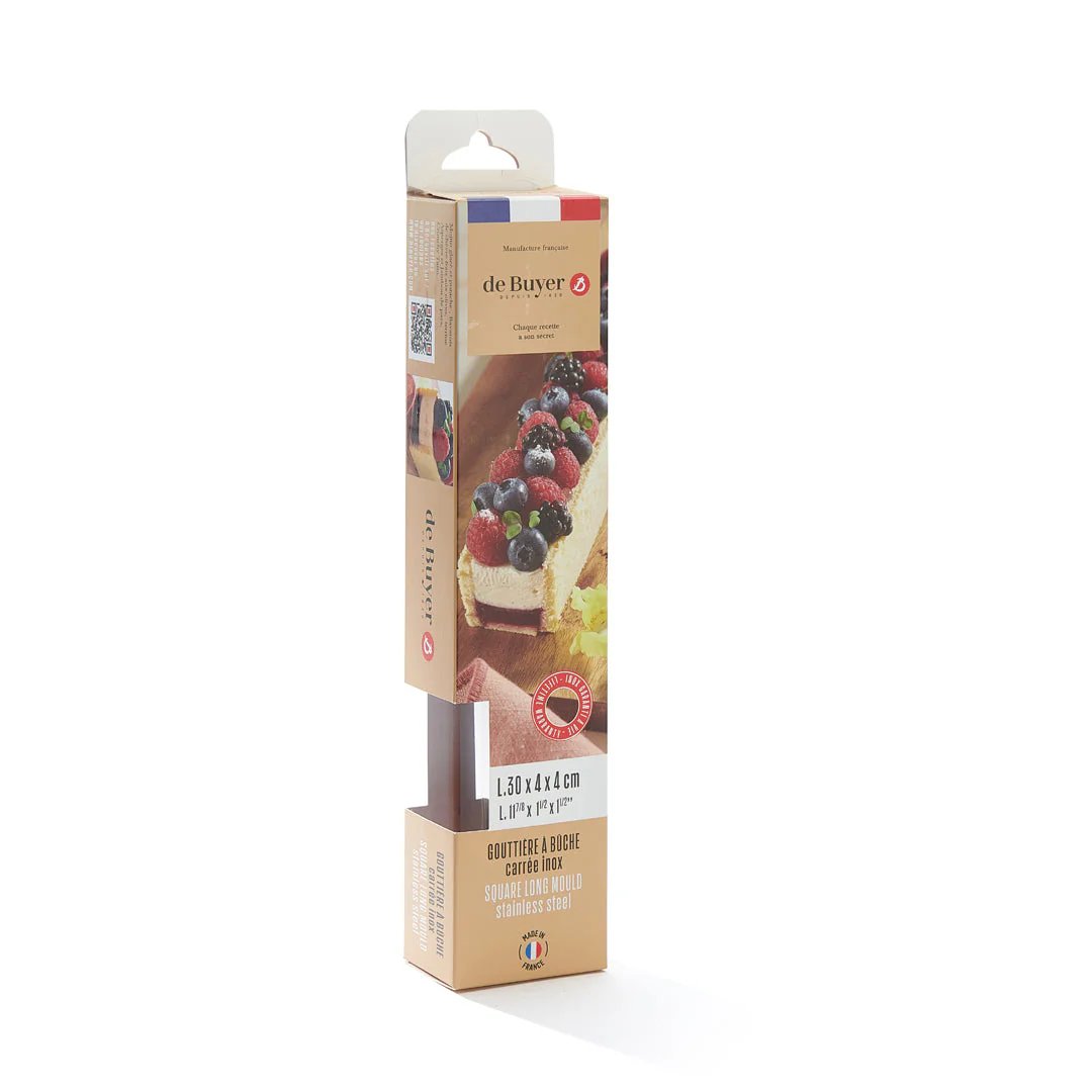 Gouttiere Carree Fine Demont.Inox - 30X4Cm - Image 4